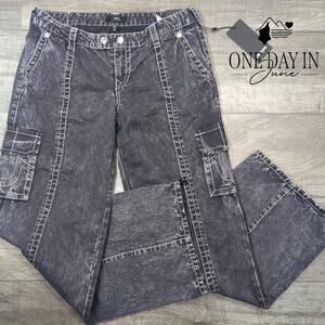 True Religion Bobbi Low Rise Baggy Jeans Size 28 (6)